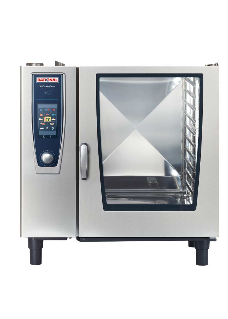 RATIONAL- SCC-102E- فرن الطبخ الذاتي المركزي ذو 5 حساسات - كهربي
