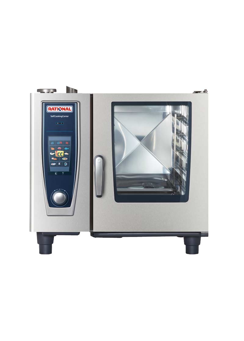 RATIONAL- SCC-61E- فرن الطبخ الذاتي المركزي ذو 5 حساسات - كهربي