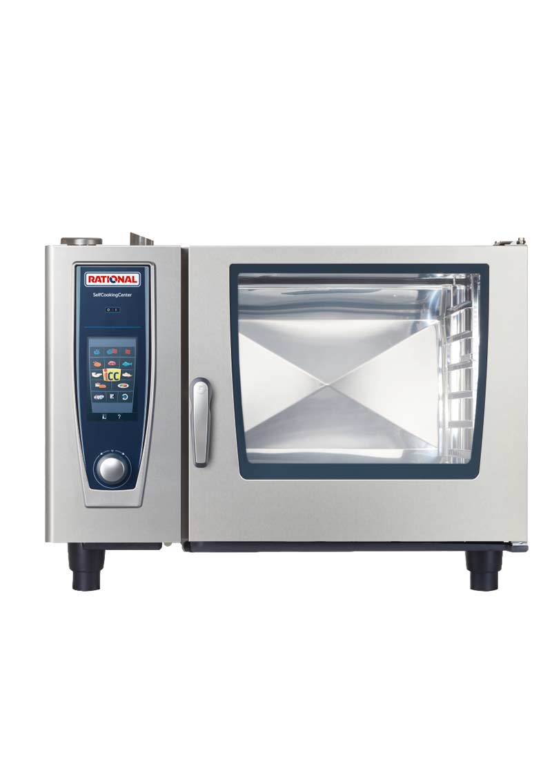 RATIONAL- SCC-62E- فرن الطبخ الذاتي المركزي ذو 5 حساسات - كهربي