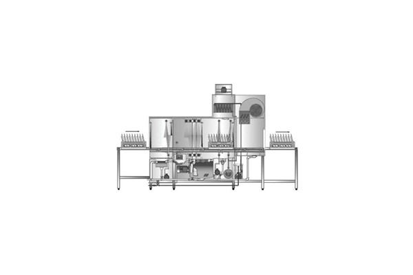 Hobart - CS-E-A-23 R / L - آلة غسيل الأطباق المزدوجة من هوبارت 