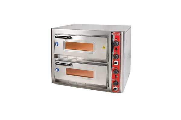  S2000 - PO 6262DE - فرن بيتزا  كهربائي مزدوج الاسطح سعة 8 بيتزا
