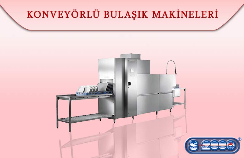 İş Yoğunluğu Yüksek İşletmeler İçin Konveyörlü Bulaşık Makineleri