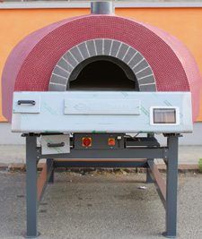 Rotating Wood Combustion Pizza Oven Easy Control