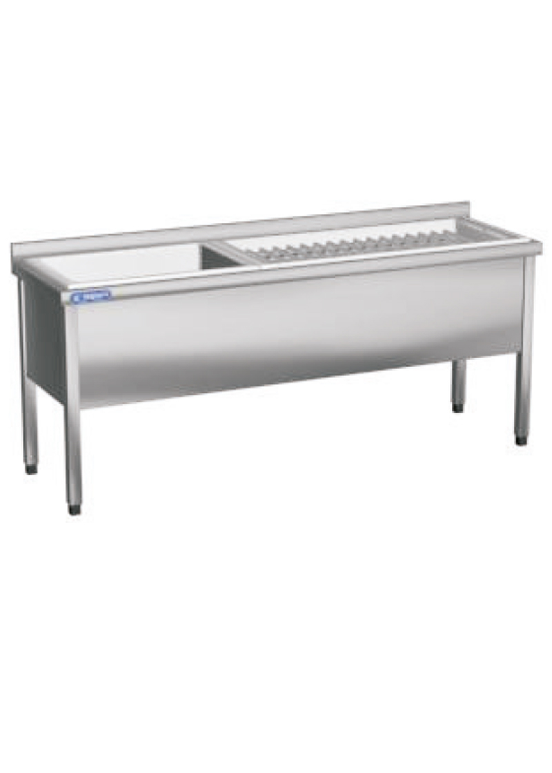 Double Sink Pot Washing Unit