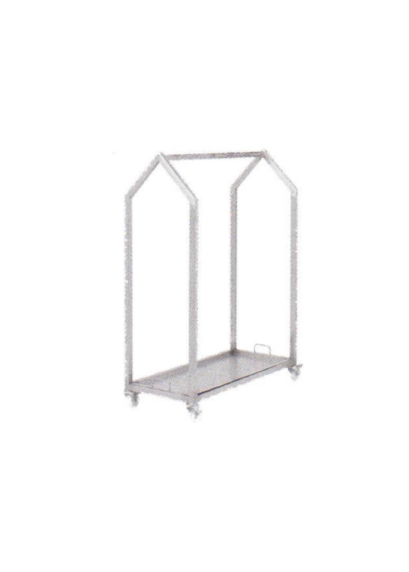 Meat Carrying Trolley With Hooks and Blood Collecting Tray