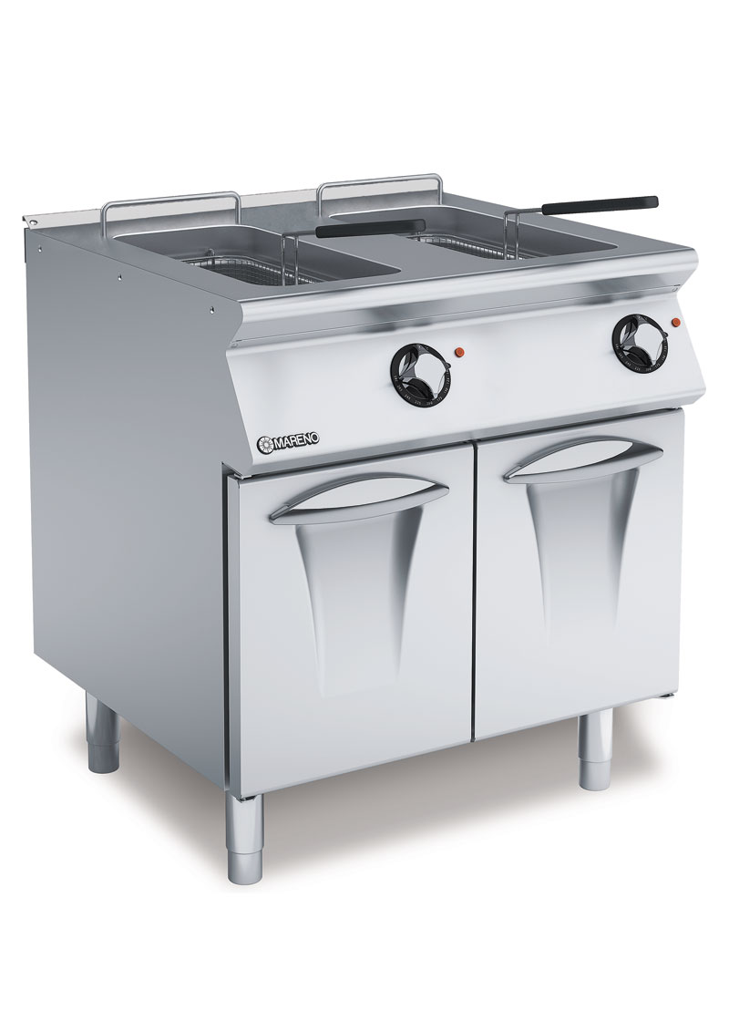 700 Serisi 15+15 Lt. Çift Hazneli Elektrikli Fritöz - 80x73x87 cm - FR78E15A