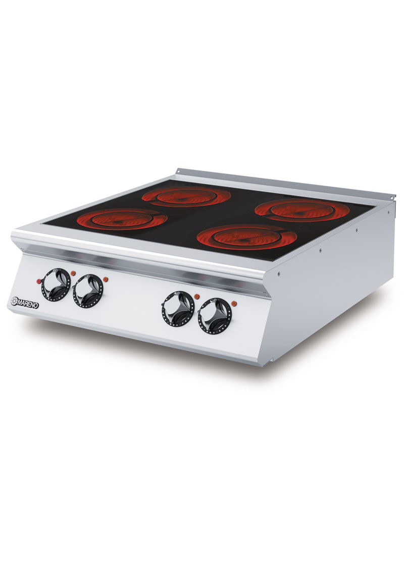 700 Series Ceramic Glass Cooker With 4 Heating Zones
