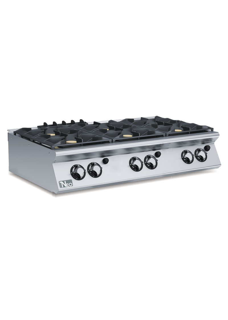 700 Series 6 Open Burner On Gas Cooker