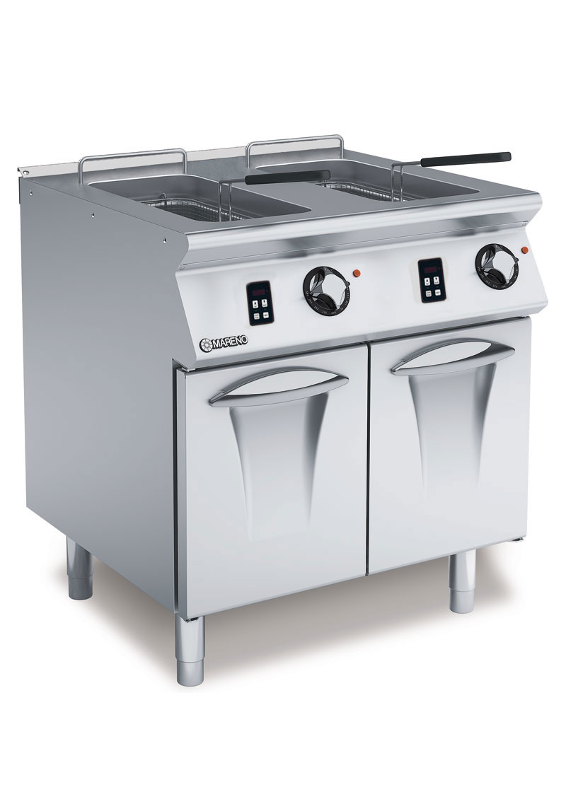 900 Series 22+22 Lt. Double Wells Electric Deep Fat Fryer