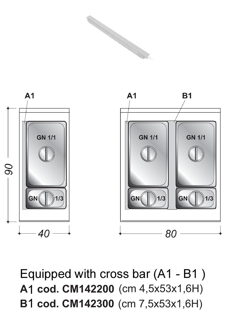 900 Series Universal Cross Bar