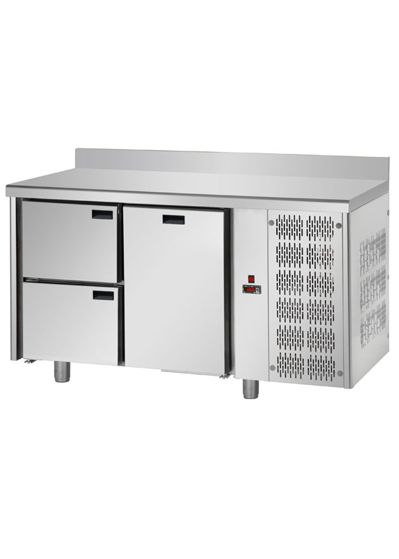 S2000 Bench Type With Drawers 1 Door + 2 Drawers Refrigerator