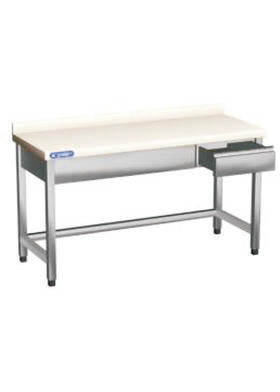 Wooden top, without bottom shelf and up stand, with drawer(60) - ATS-090