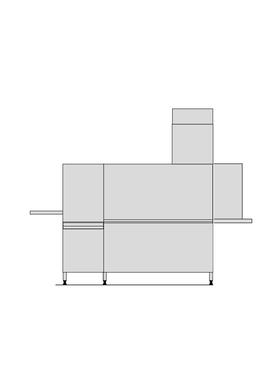 Hobart Rack Type Dish Washing Machine CN-E-A