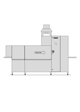 Hobart Premium Rack Type Dish Washing Machine With Dryer CP-L-A