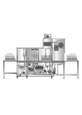 Hobart Two Tank Rack Type Dish Washing Machine With Dryer CS-E-A-11 L/R