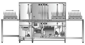 Hobart Rack Type Dish Washing Machine With Dryer CS-E-A-20 R/L