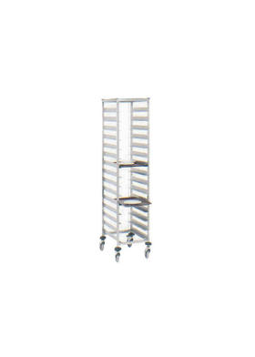 Kirli Servis Tepsi Arabası 40x28cm Tepsi İçin KTA-15