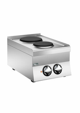 600 Series 2 Round Plates Electric Cooker - 40x60x29,5 cm - C64E