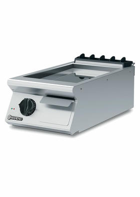 700 Series Electric Fry-Top With Smooth Fry Plate - 40x73x25 cm - FT74ELCST
