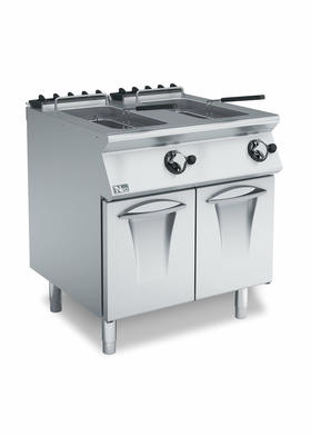 900 Series 10+10 Lt. Double Wells Gas Deep Fat Fryer - 60x90x87 cm - FR96G10A