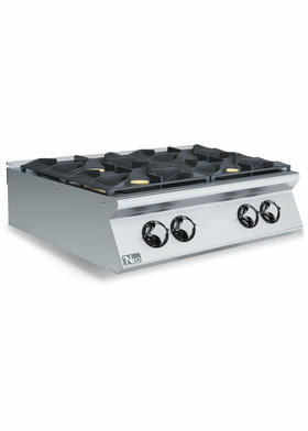 900 Series 4 Open Burner On Gas Cooker - NC98G28