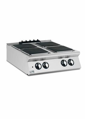 900 Series 4 Square Plates Electric Cooker - 40x90x25 cm - PC98ETPQ
