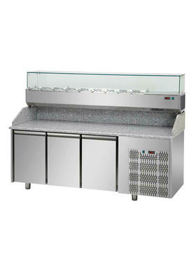 S2000 Pizza and Salad preparation make up unit PSH-3-NTV