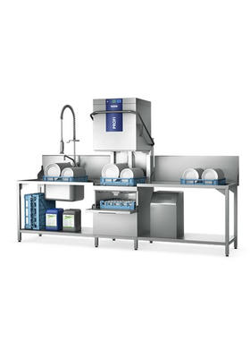 2 Seviyeli Giyotin Bulaşık Makinesi TLW10A